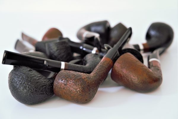 Assorted Pipes Sandblasted 12 pieces - immagine 2