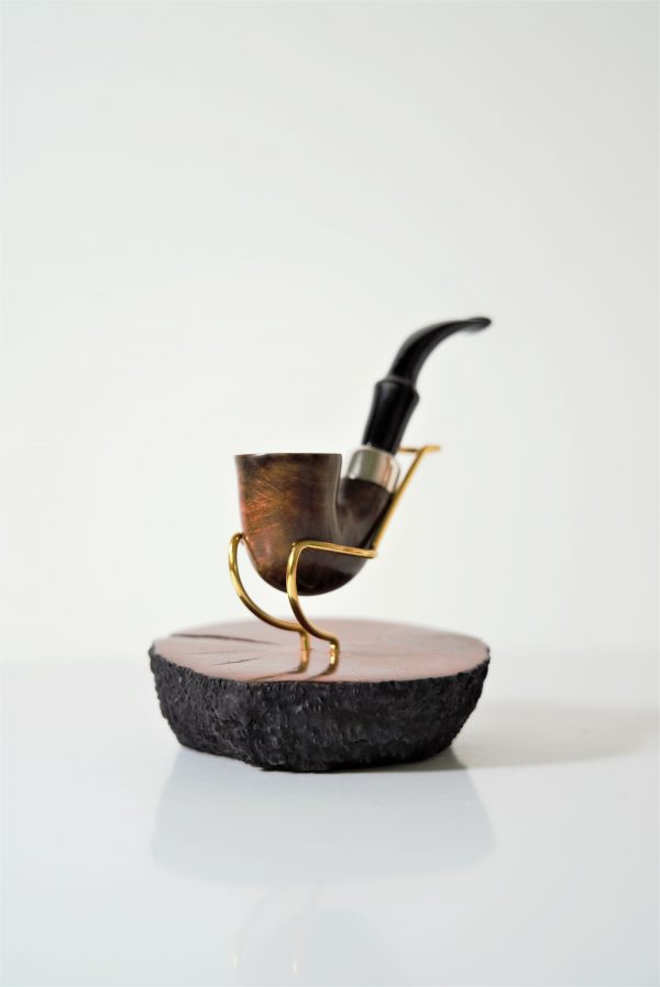 Briar Pipe Stand for 1 smoking pipe - immagine 3