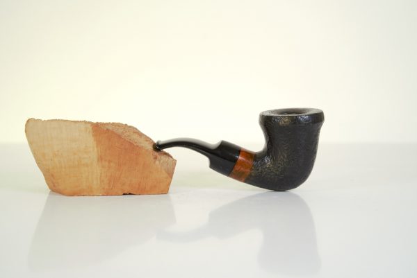 Bent Chubby Calabash sandblasted Reverse Calabash  n. 2 - immagine 2