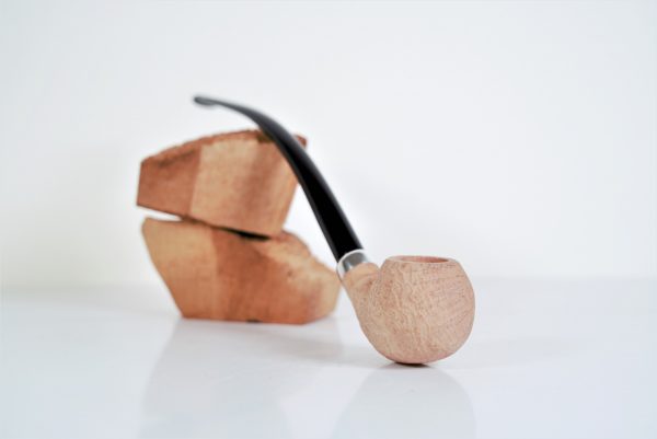 Molina Bent Ball Churchwarden Sandblasted Serie Maggio n.4 - immagine 4