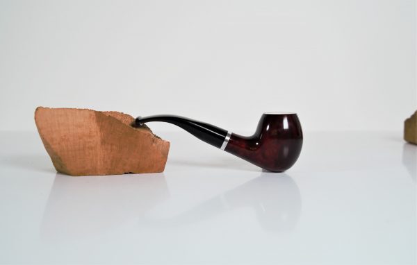 Bent Freehand Apple Meerschaum "Puccini" - immagine 2