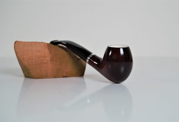 Bent Freehand Apple Meerschaum "Puccini" - immagine 4
