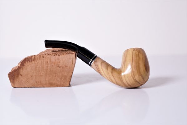 Classic Bent Olive wood Meerschaum Jan22 01 - immagine 4