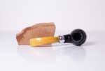 Bent Ball Sandblasted 02 serie Ambra - immagine 3