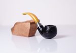 Bent Ball Sandblasted 02 serie Ambra - immagine 4