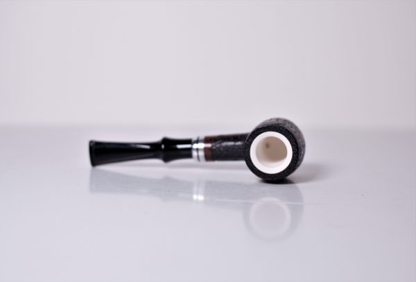 Straight Billiard Meerschaum Sandblasted Apr22 52 - immagine 3