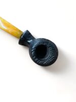 Half bent Danish shape Pipe Morta wood - immagine 6