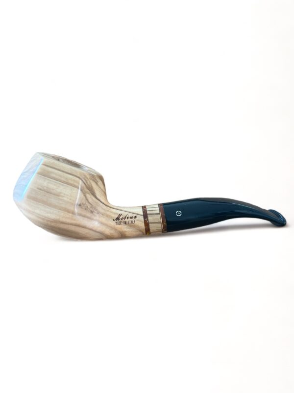 Half Bent Hexagonal Olive Pipe - immagine 5