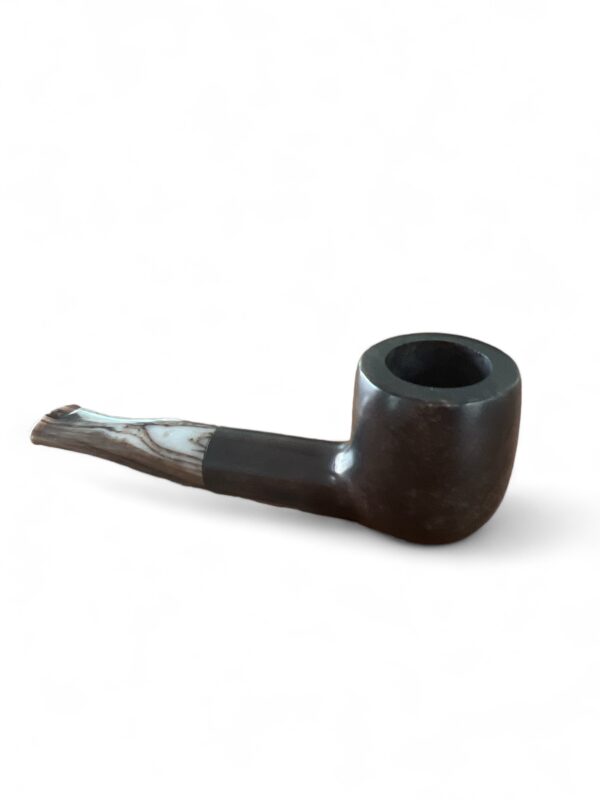 Apple Straight Pipe With Acrylic Horn Stem - immagine 3