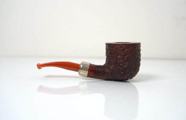 Large Bent Pot Pipe Serie ROCKS Corallo - immagine 2