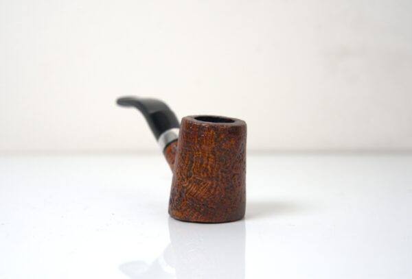 Poker Pipe Serie Alba Brown Sandblast - immagine 3