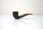 Dublin Pipe Black Sanblast Cross Grain
