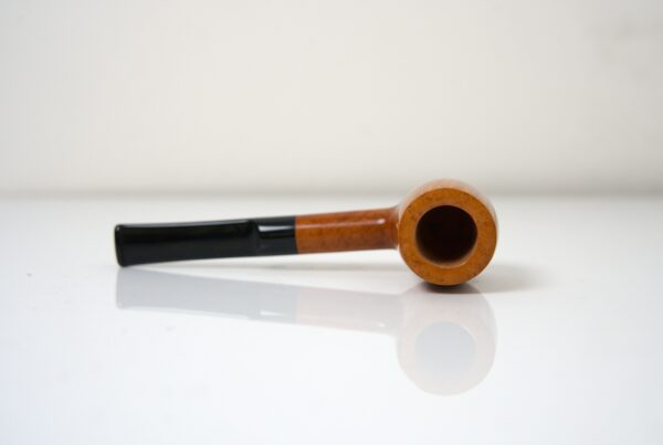 Classic Billiard Pipe Natural Straight Grain - immagine 4