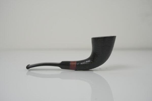 Horn Pipe Serie Sandblast Straight Grain - immagine 2
